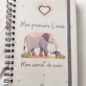 Carnet de suivi Bébé - Mes premiers 6 mois