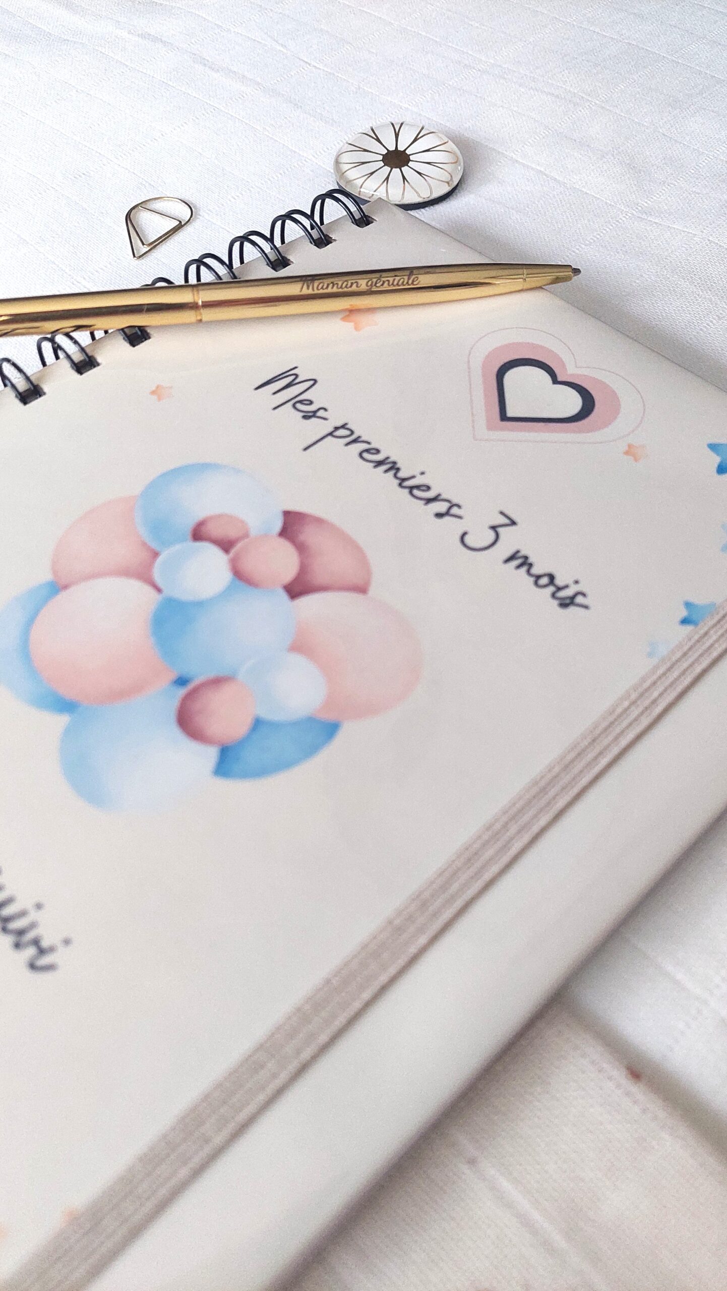 Carnet de suivi Bébé - Mes premiers 3 mois – Image 2