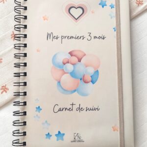 Carnet de suivi Bébé - Mes premiers 3 mois
