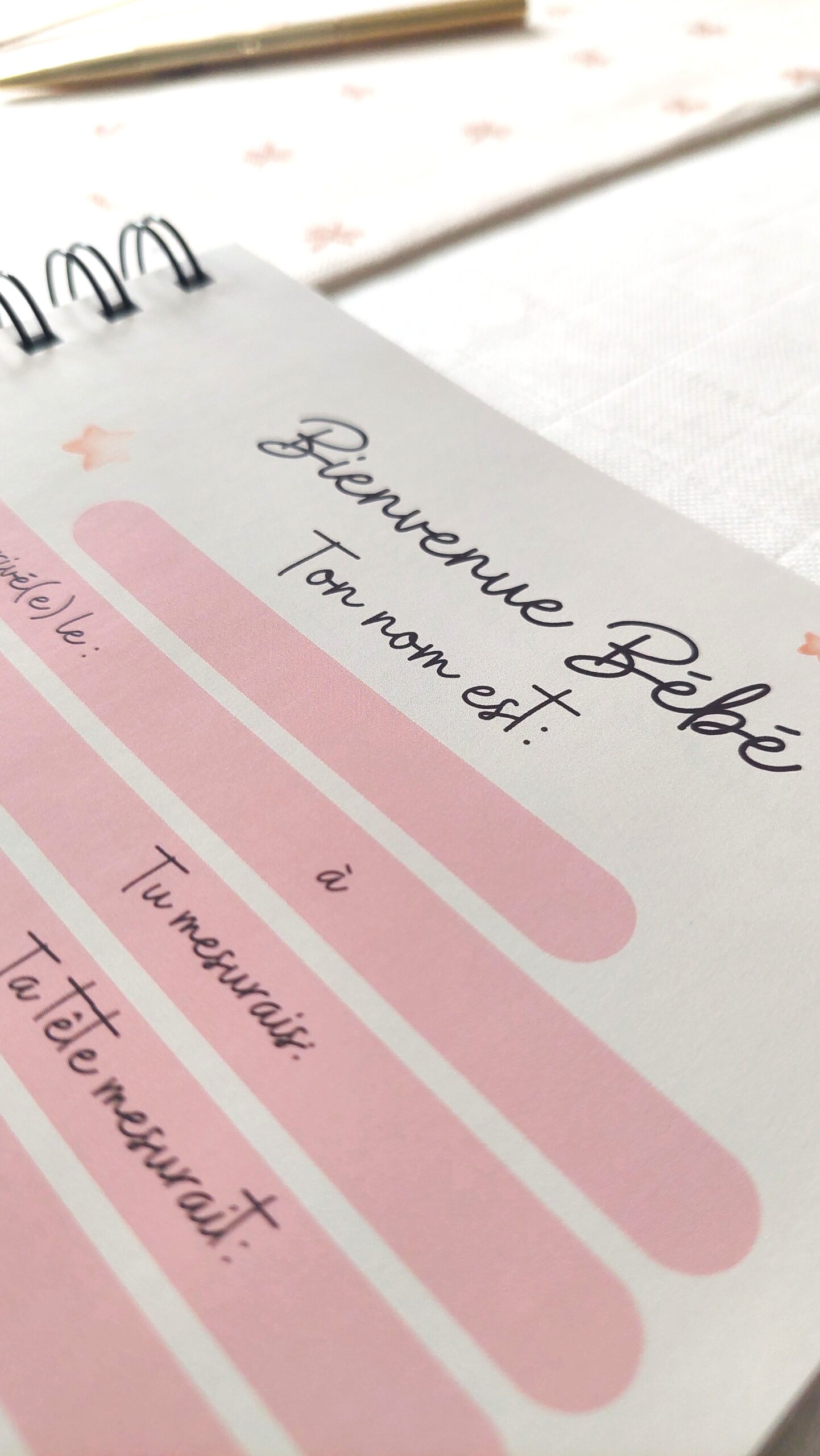 Carnet de suivi Bébé - Mes premiers 3 mois – Image 12